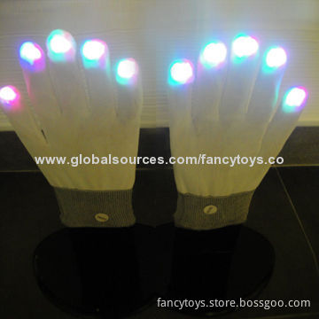 LED Flash Gloves